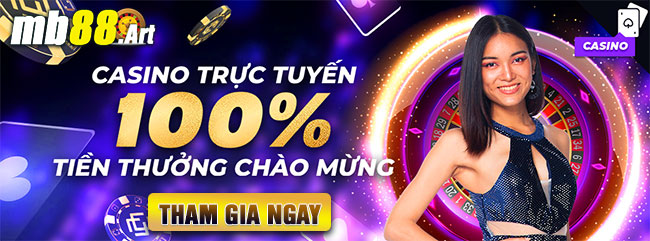 Tiền thưởng chào mừng Casino trực tuyến 100%